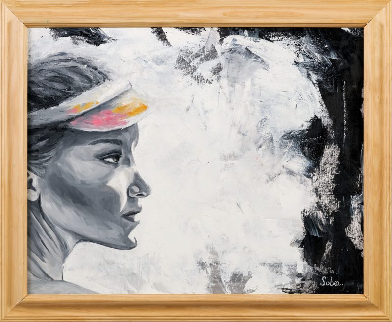 Girl with a Visor - Image 2