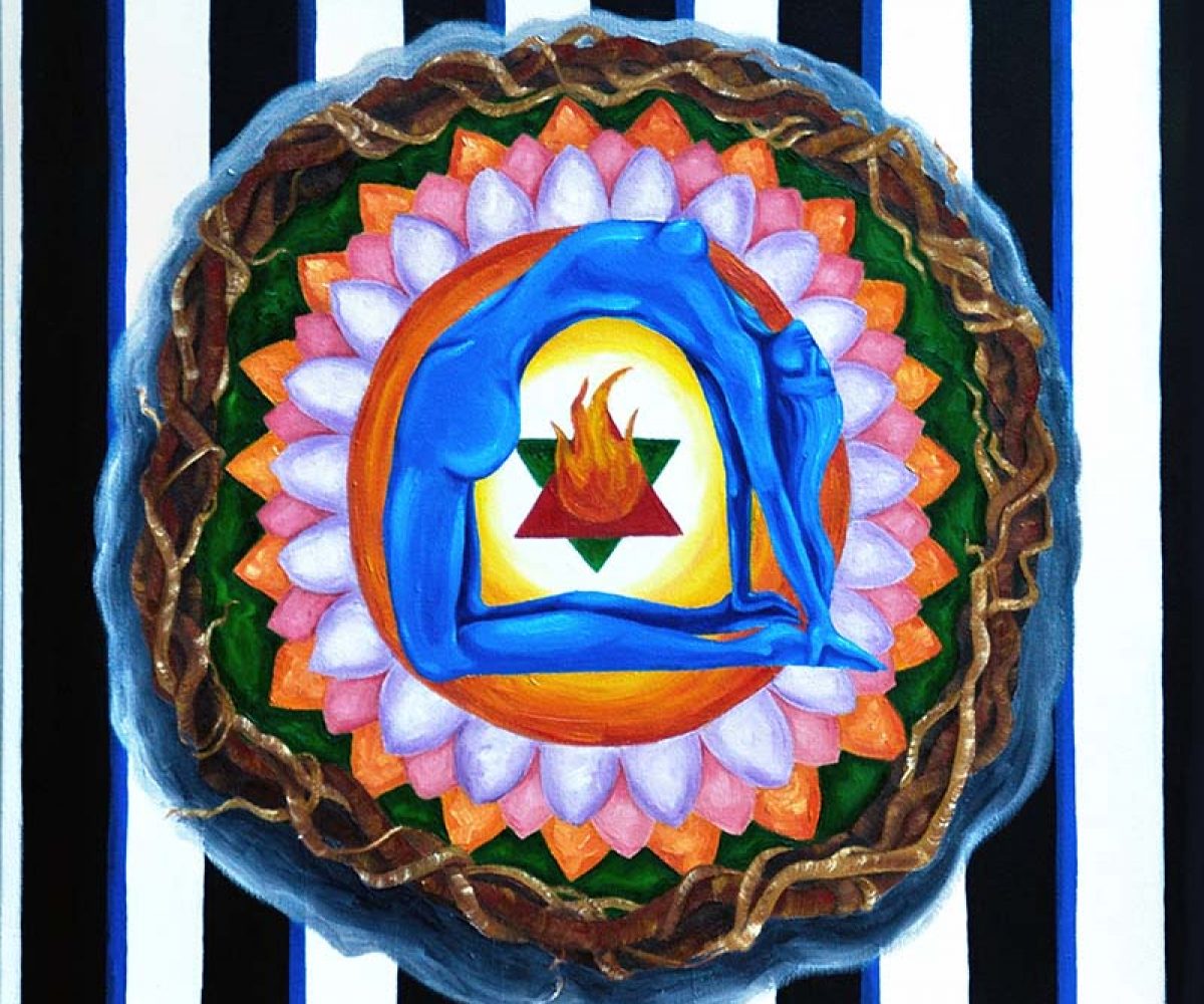 Sobia Shuaib Mandala of Life 20" x 20"