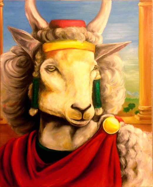 Sobia Shuaib Sheeple 16" x 20"