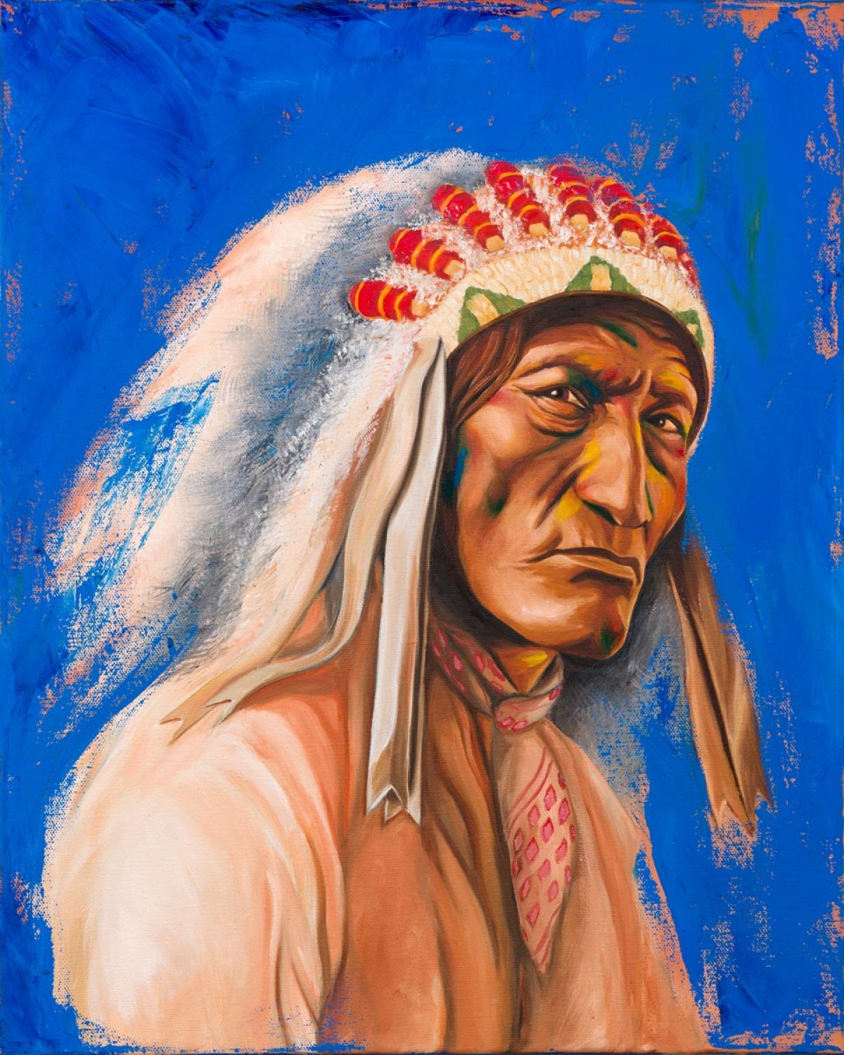 Sobia Shuaib The Chief 16" x 20"