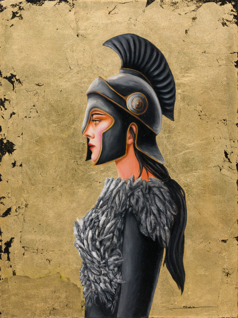 Sobia Shuaib - Warrior Princess of the Raven Clan 18x24
