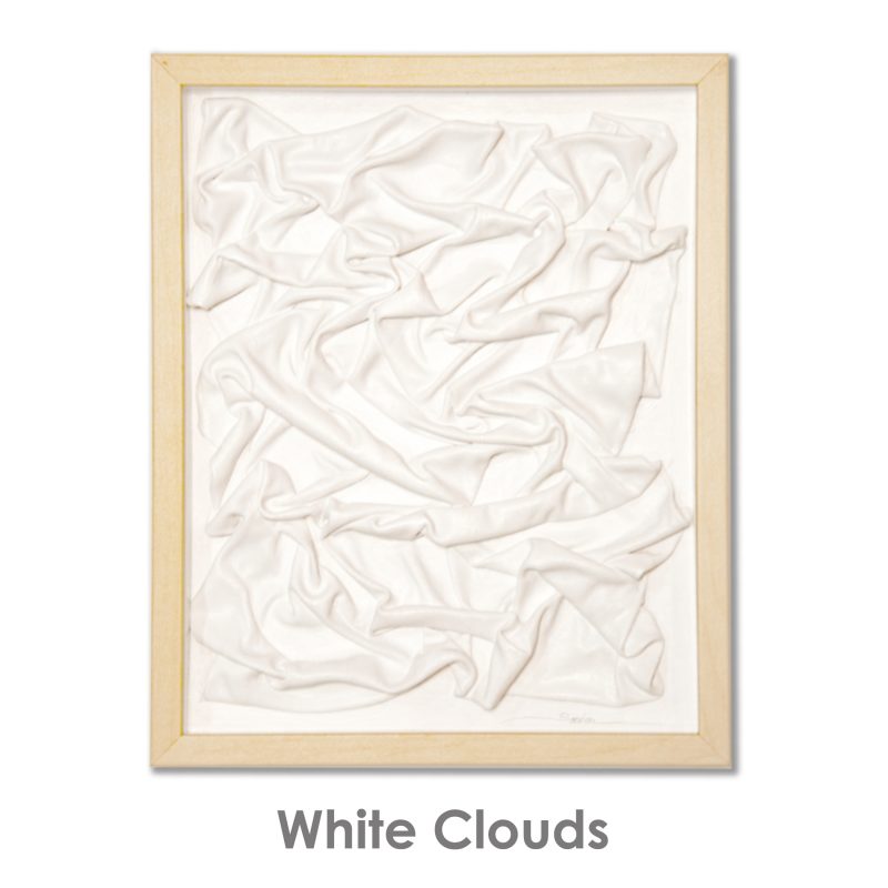 Sobia Shuaib - White Clouds 8.75x10.75