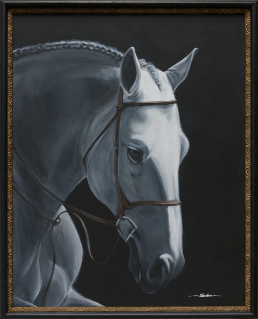 Sobia Shuaib - Maximus 24x30 framed