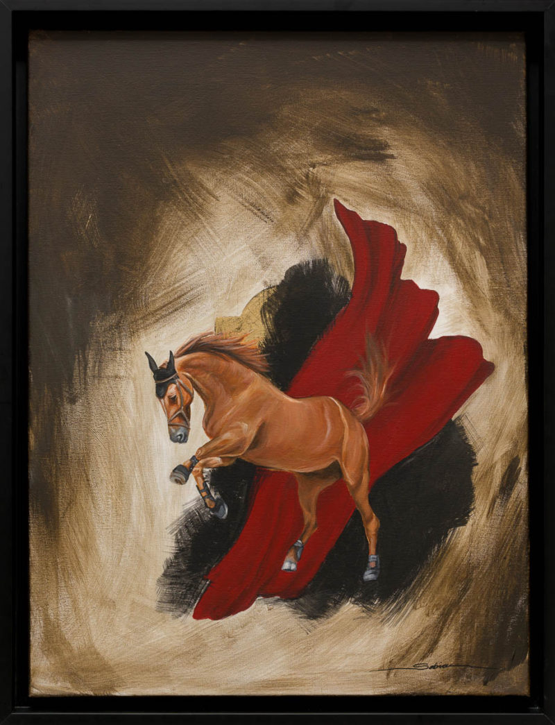 Sobia Shuaib - Liberty 18x24 framed